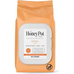 The Honey Pot Normal Feminine Wipes 30-pack