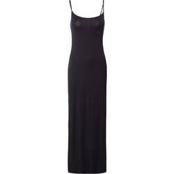 Gina Tricot Soft Touch Maxi Slip Suit - Black