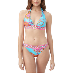 Trina Turk Women's Meilani Ring Halter Swim Top - Multicolour