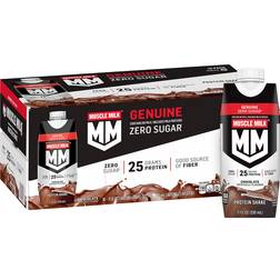 Muscle Milk Genuine Chocolate Protein Shakes 11oz 18 Pack 18 pcs