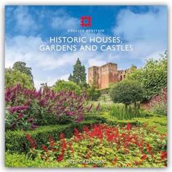 Carousel Calendars English Heritage Historic House, Gardens & Castles Square Wall Calendar 2025