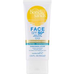 Bondi Sands Hydrating Tinted Face Lotion Fragrance Free SPF50+ 2.5fl oz