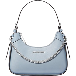 Michael Kors Wilma Medium Leather Shoulder Bag - Blue