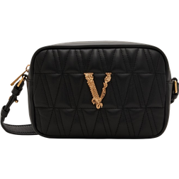 Versace Vitrus Crossbody Bag - Black