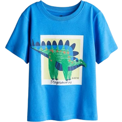 H&M T-shirt mit Print - Knallblau/Dinosaurier (1216652038)
