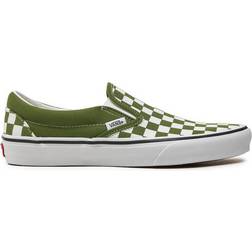 Vans Classic Slip-On Checkerboard - Green