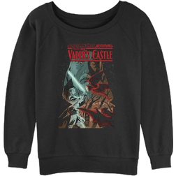 Hot Topic Kid's Star Wars Vader's Castle Slouchy Sweatshirt - Black