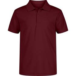 Nautica Boy's Performance Stretch Polo - Burgundy