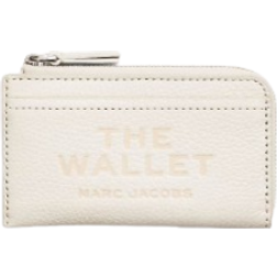 Marc Jacobs The Leather Top Zip Multi Wallet - Cotton