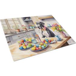 Carolines Treasures Decorating Easter Great Dane Chopping Board 15"