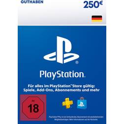 Sony PlayStation Store Guthaben 250 EUR