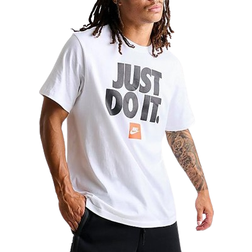 Nike Men's Sportswear Classic Just Do It Graphic T-shirt - White