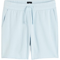 H&M Regular Fit Sweatshorts - Light Blue