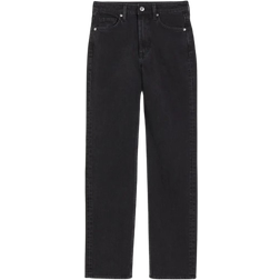H&M Slim Straight High Jeans - Black
