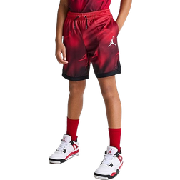 Nike Boy's Jordan Sky Fade Mesh Shorts - Gym Red