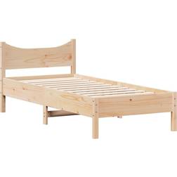 vidaXL Solid Pine Bettrahmen 90x190cm