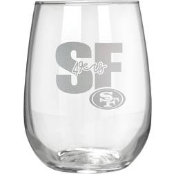 San Francisco 49ers The Vino Wine Glass 17fl oz