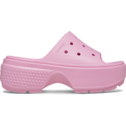 Crocs Stomp Slides - Pink Tweed