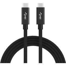 Nördic USB4-028 40Gbps 100W USB C - USB C M-M 0.2m