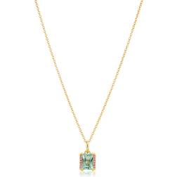 Sif Jakobs Womens 18k Gold Plated Roccanova Medio 18ct Yellow-gold Sterling-silver and Zirconia Pendant Necklace 18k gold plated