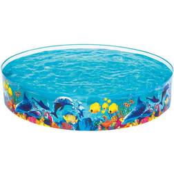 Bestway Fill 'N' Fun Paddling Pool Sea Animals 244x46cm