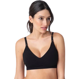 Seraphine Bamboo Maternity & Nursing Bras 2-pack Black/White