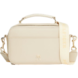 Tommy Hilfiger Iconic Crossover Camera Bag - White Clay