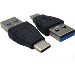 Nördic OTG-C19 USB A - USB C Adapter M-M