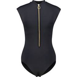 Seafolly Collective Zip Front One Piece - Black