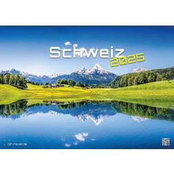 GP-Fever.de 2025 Schweiz Wandkalender A2