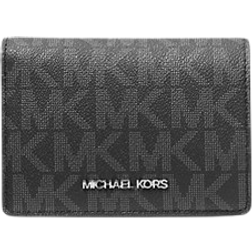 Michael Kors Jet Set Medium Signature Logo Wallet - Black