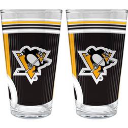 Great American Products Pittsburgh Penguins Beer Glass 16fl oz 2