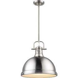 Birch Lane Calico Pewter Pendant Lamp 14"