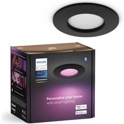 Philips Hue Smart Slim Recessed Black Takplafond 9cm