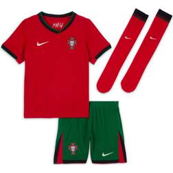 Nike Kid's Portugal 2024 Stadium Home Football Replica 3-Piece Kit