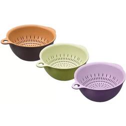 Unique Bargains Small Double Layer Colander 3 9.5"