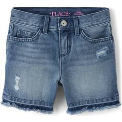 The Children's Place Kid's Denim Midi Shorts - Zoe Wash (3044756_335S)