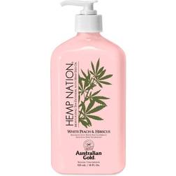 Australian Gold Hemp Nation White Peach Hibiscus Tan Extender 18.1fl oz