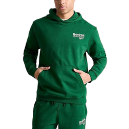 Reebok Men's Stack Logo Hoodie - Dark Green