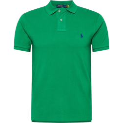 Polo Ralph Lauren Short Sleeve Custom Slim Fit Polo Shirt - Billiard