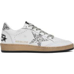 GOLDEN GOOSE Ball Star W - White/Silver