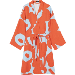 Marimekko Poppy Beachrobe - lt.Blue/Orange