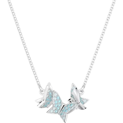Swarovski Lilia Necklace - Silver/Blue