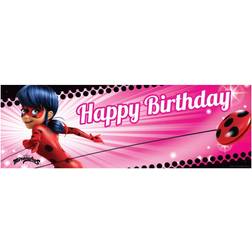 Personalized Planet Garlands Miraculous Ladybug Happy Birthday