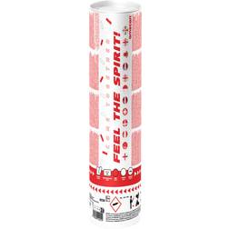 Amscan Confetti Canons White/Red