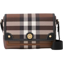 Burberry Note Bag - Dark Birch Brown