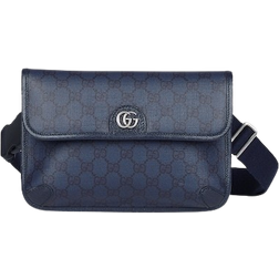 Gucci Ophidia GG Small Belt Bag - Blue/Black