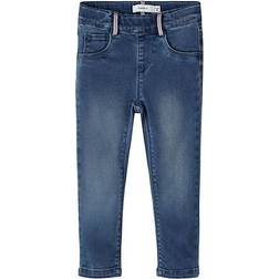 Name It Salli Slim Fit Sweat Jeans - Medium Blue Denim (13212607)