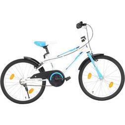 vidaXL Childrens Bicycle 20 Inches Blue/White