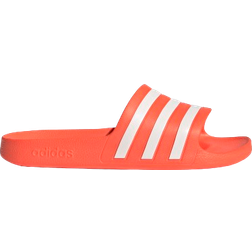 Adidas Adilette Aqua - Solar Red/Cloud White